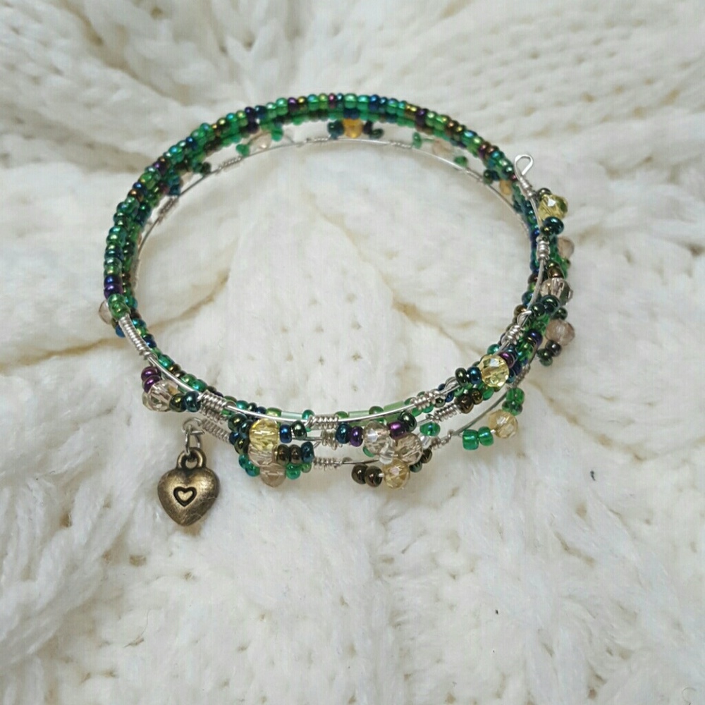 Memory wire bracelet set - Picture 2 of 3