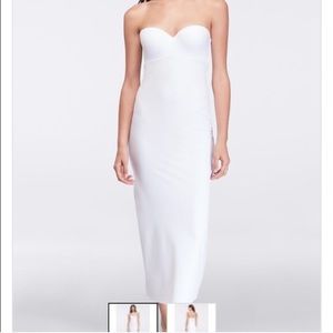 Strapless bra slip 36C