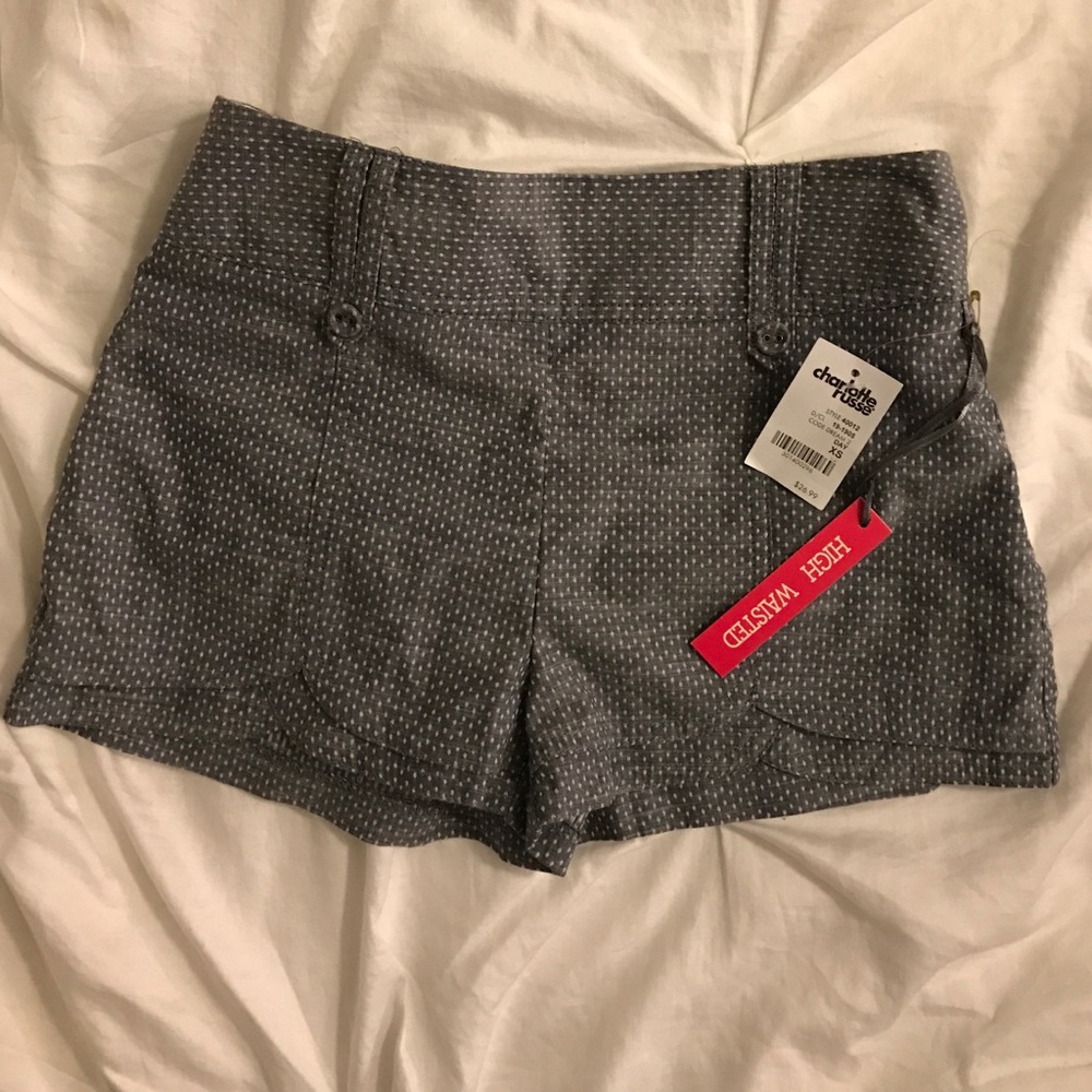 High waisted shorts