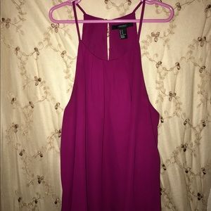 Maroon tank