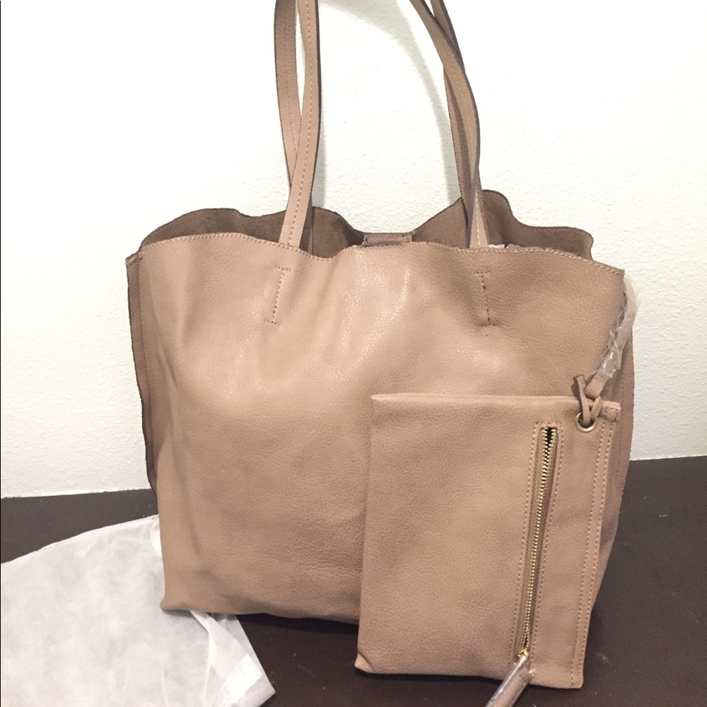 NWOT Street Level grey tote