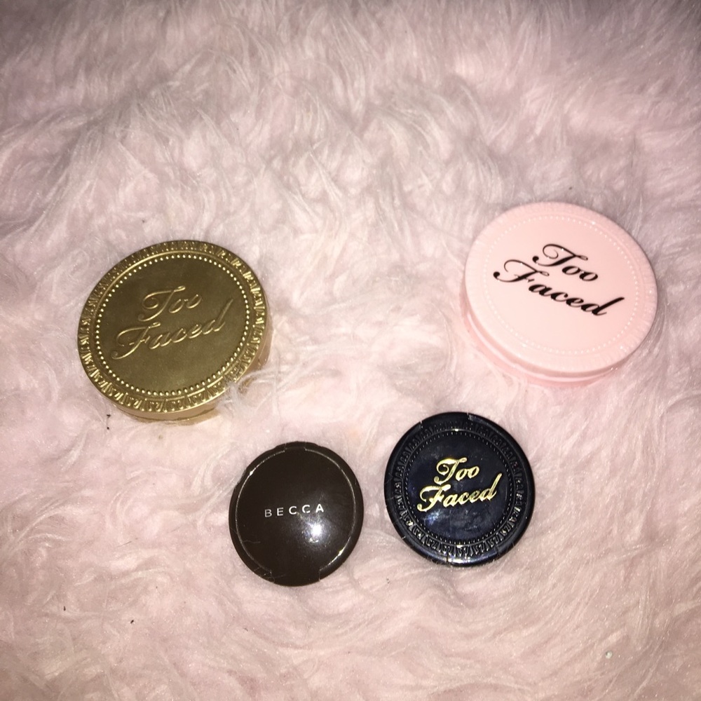 Highlighters and Powders- Too Faced, Becca, Tarte