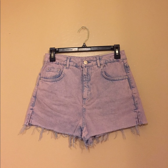 Topshop Pants - NWT Topshop Moto Mom Authentic High Waisted Shorts