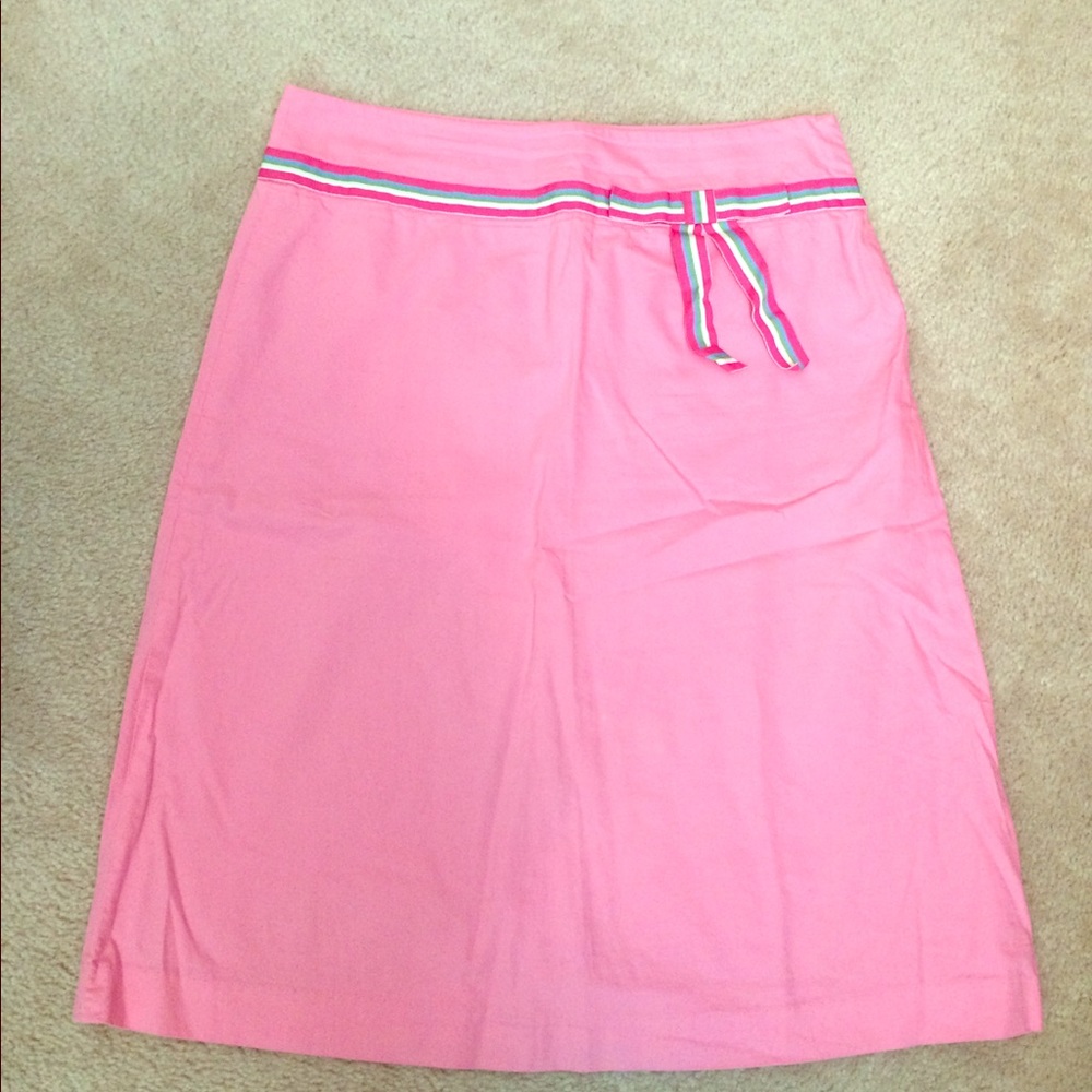 Pink skirt