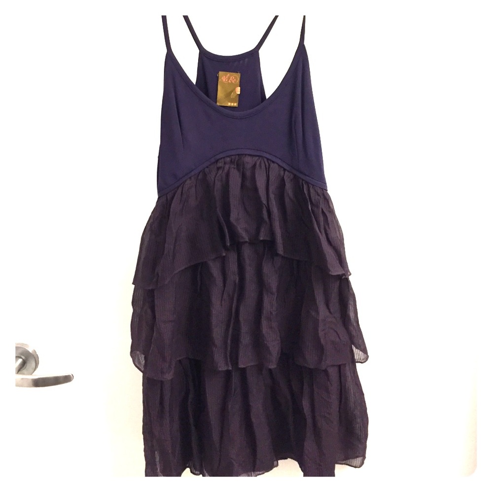 Ali Ro tiered mini dress