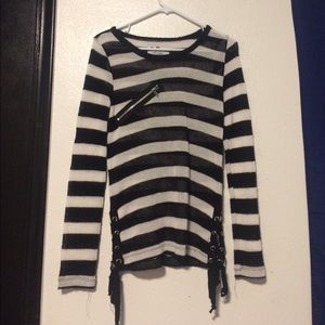 Royal Bones striped sweater