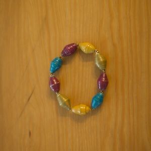 31 Bits Multi chunky bead Bracelet