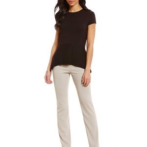 NWT Ivanka Trump Knit Jersey Peplum Tee