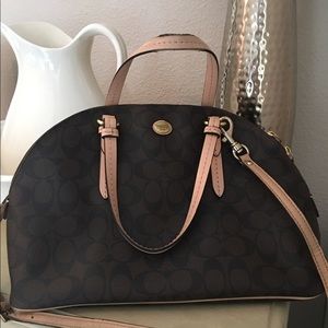 Coach bowling handbag