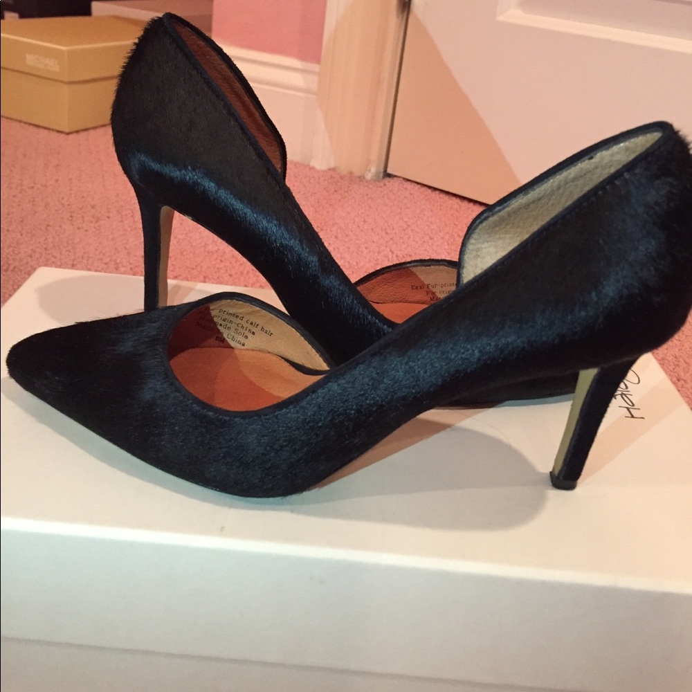 Black heels