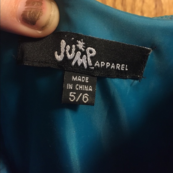 Teal prom dress - Picture 4 of 4