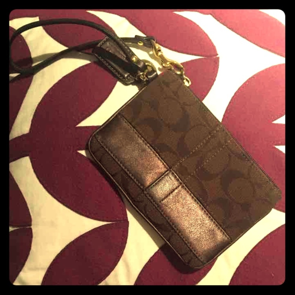 Coach Wristlet