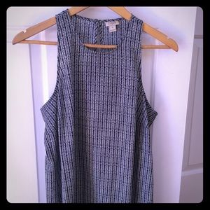 J crew, modern flowy shell