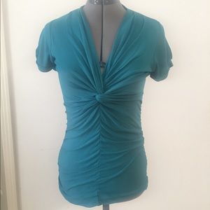 Eci turquoise top