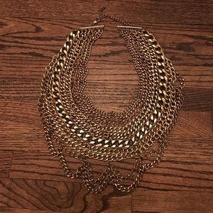 Baublebar gold "The Courtney Bib"