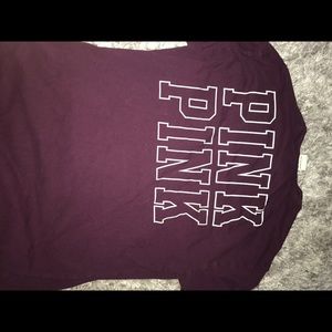 VS maroon long sleeve
