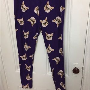 NEW LuLaRoe Cat Glasses Tall & Curvy TC Leggings
