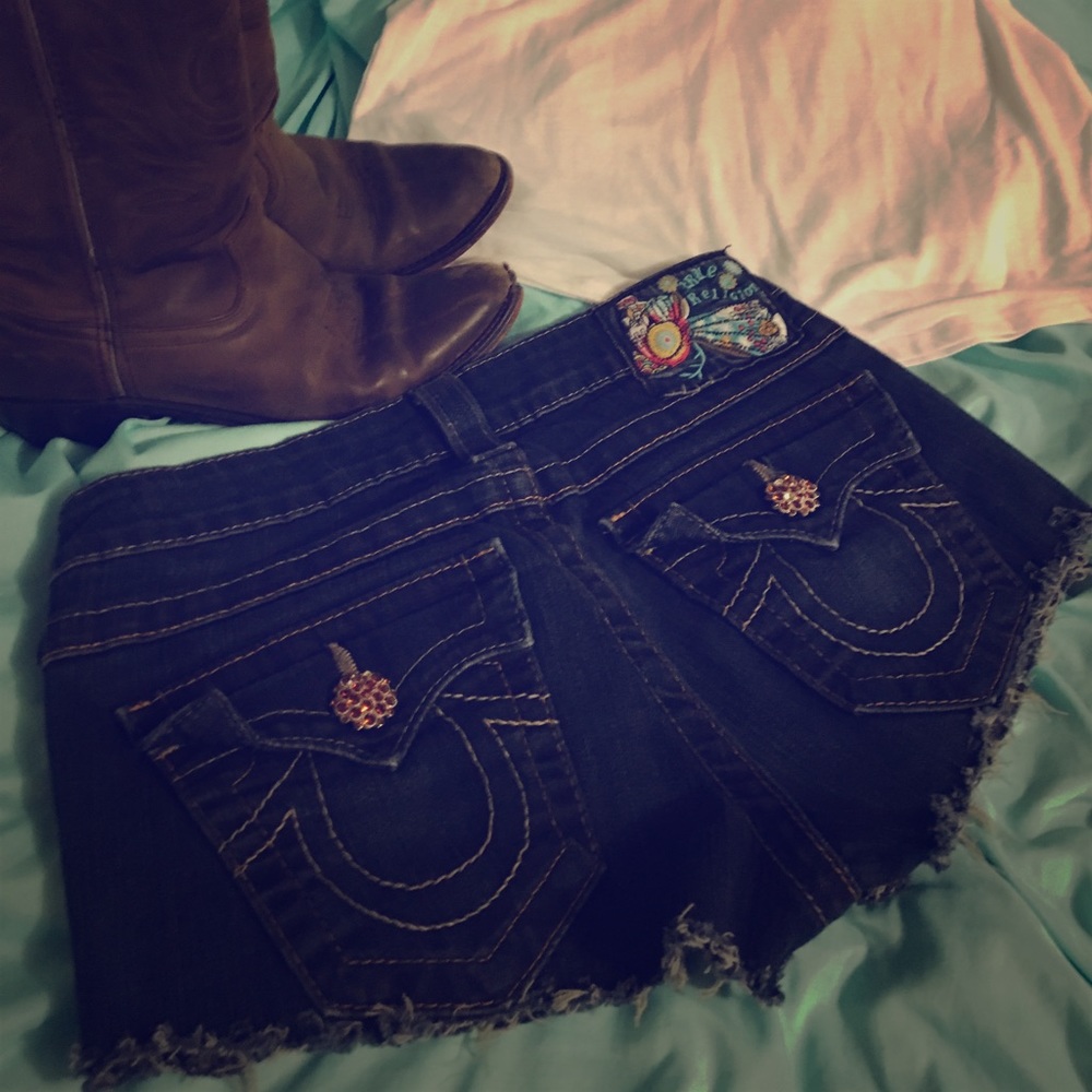 True Religion Daisy Duke Jean Shorts 🌼🌼🌼