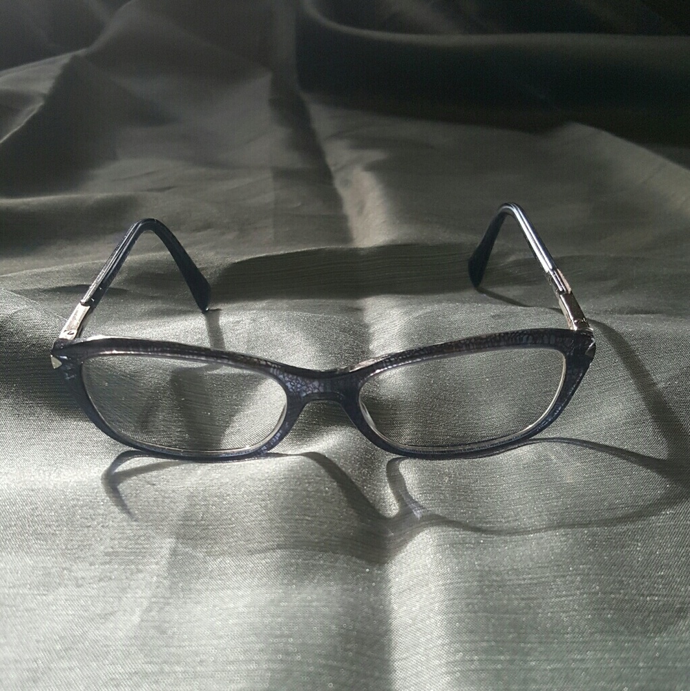 Prada Glasses-Blue Translucent Pattern