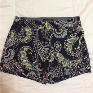 Banana Republic Navy paisley shorts