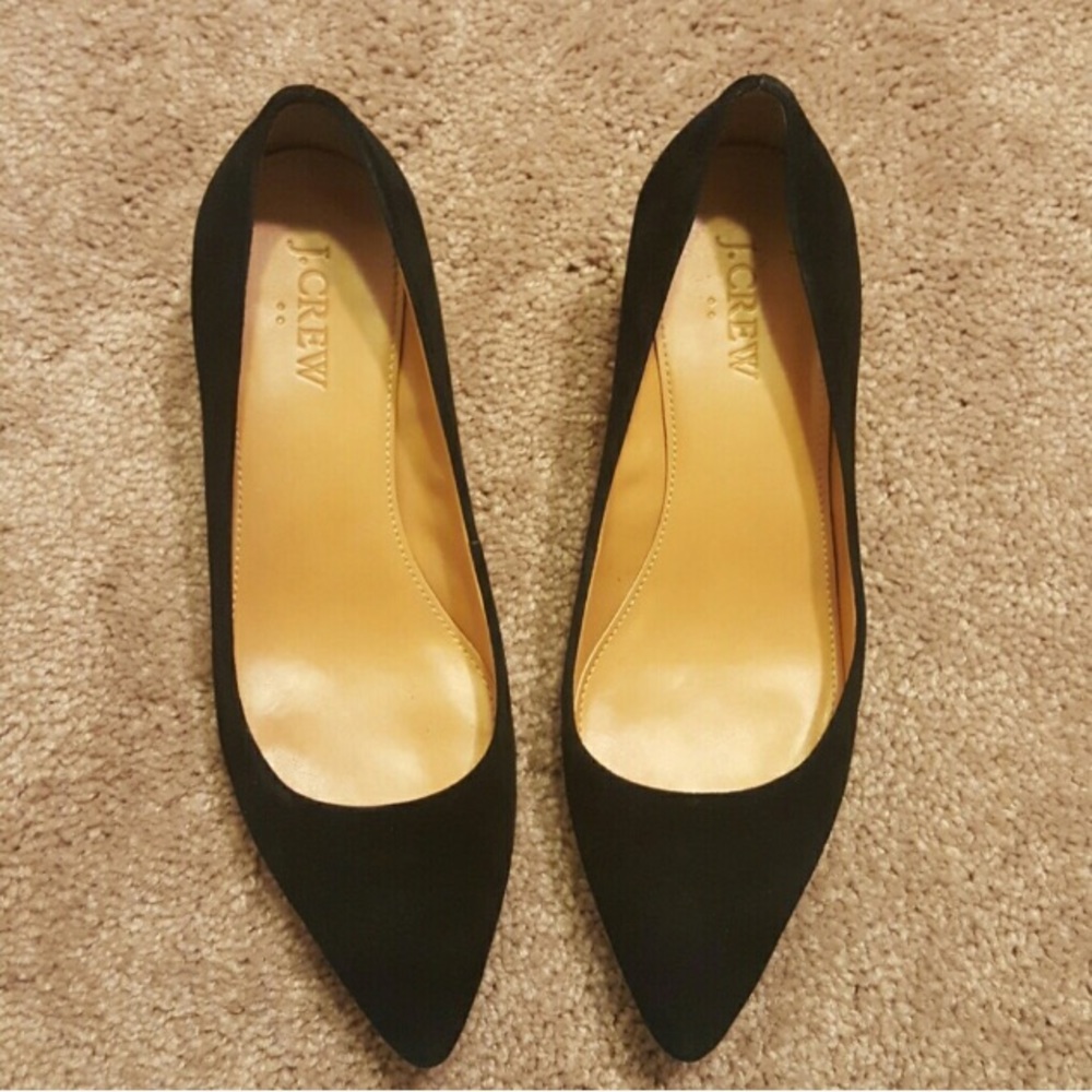 J. Crew Suede Pumps