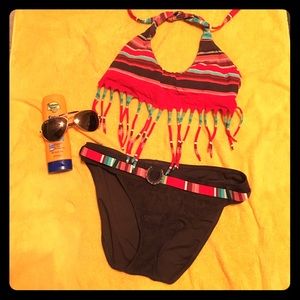 Bebe two piece swimsuit
