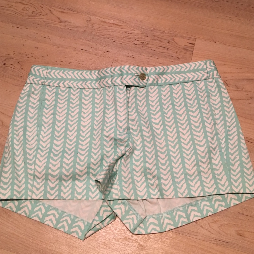 J. Crew Print Chino Shorts