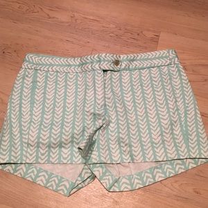 J. Crew Print Chino Shorts