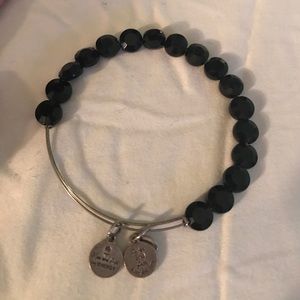 black beaded beautiful bracelet!