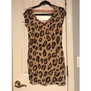 Cheeta print dress