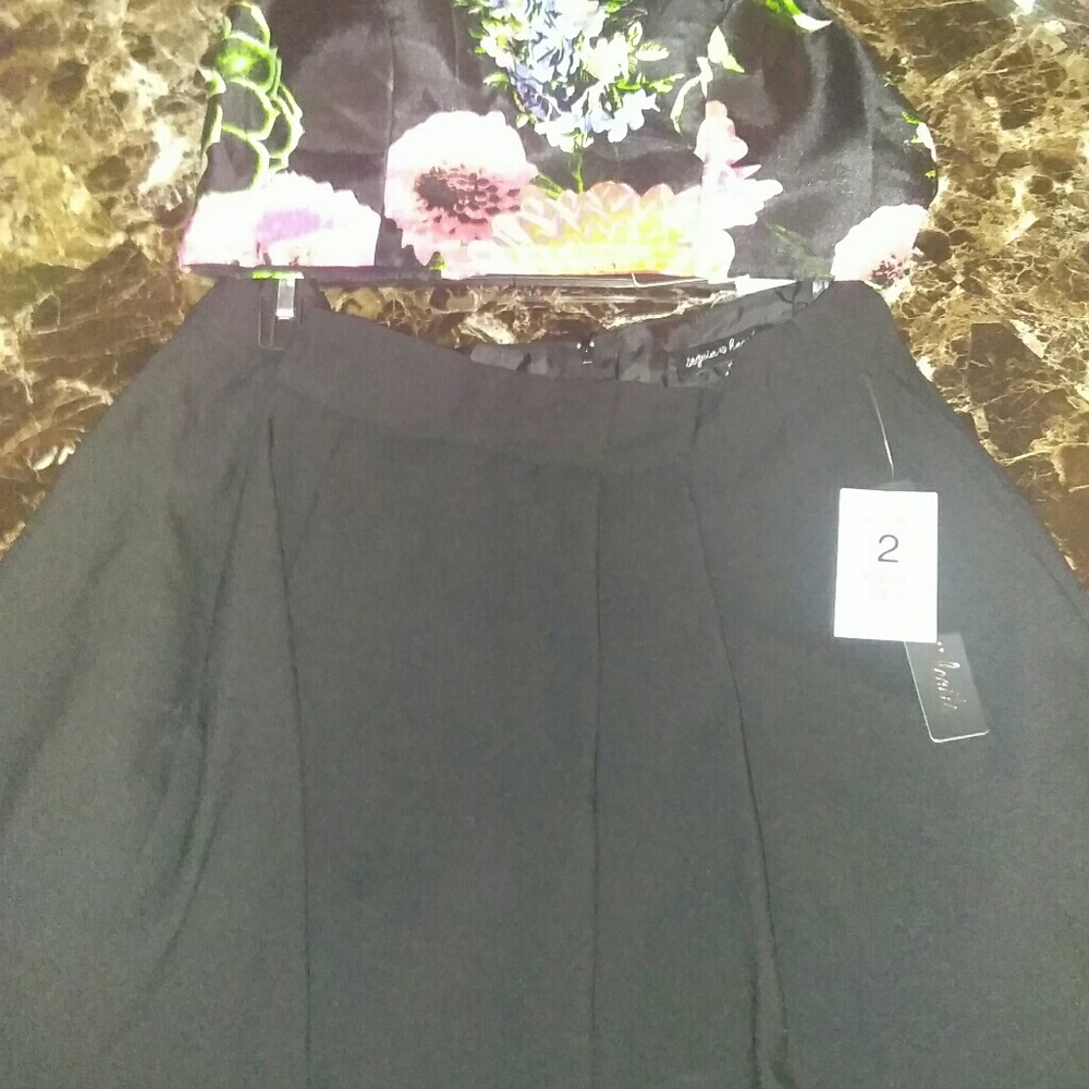 2 pc. Floral Print Dress