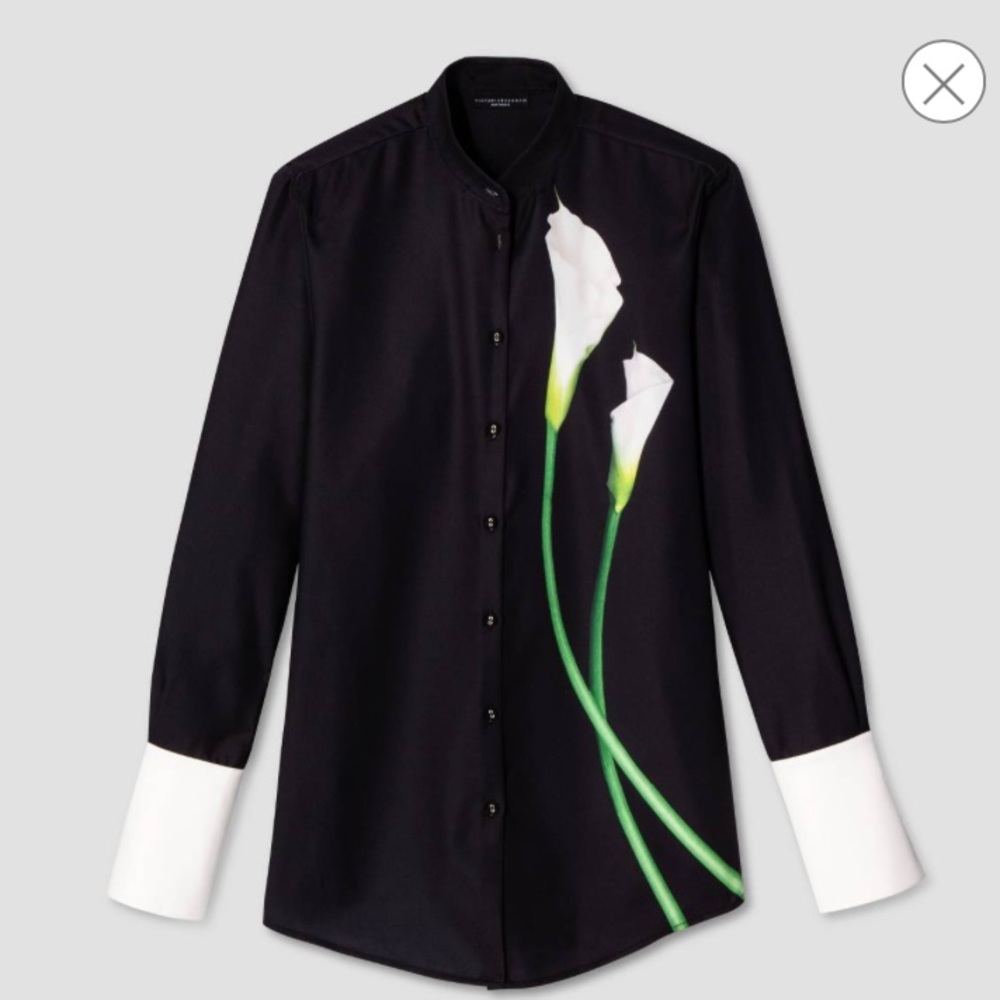 Victoria Beckham x Target  Calla Lilly Button Down