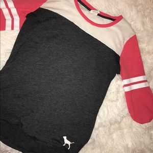 Victoria's Secret baseball tee