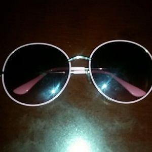 Pink Rimmed Sunglasses