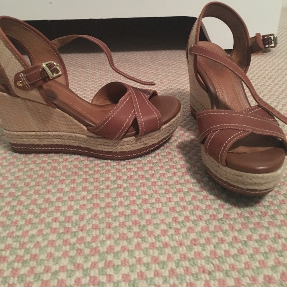 Clarks 4in wedges (only worn three times)!