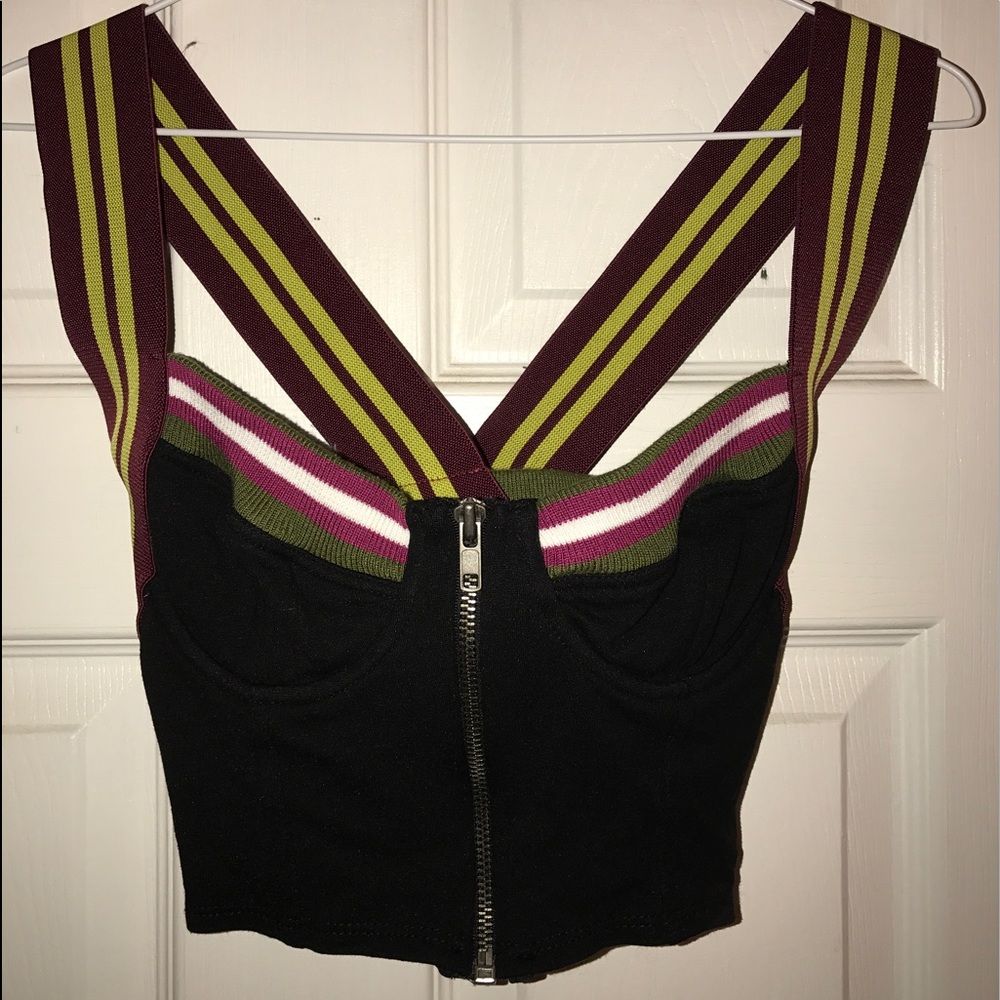 NASTY GAL Retro Crop Top