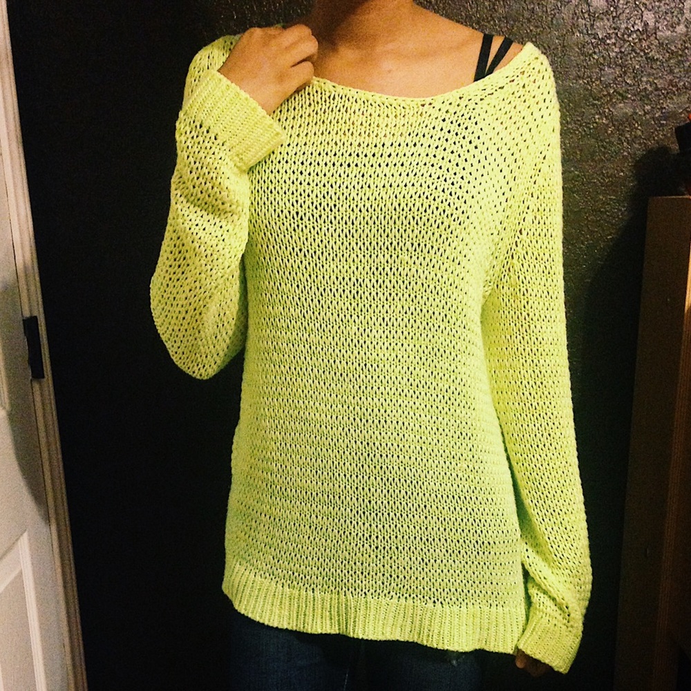 Super Comfy Neon Sweater