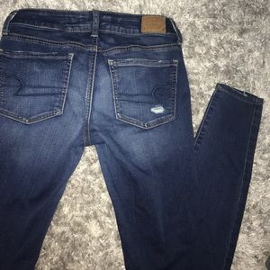 AE low rise jeggings