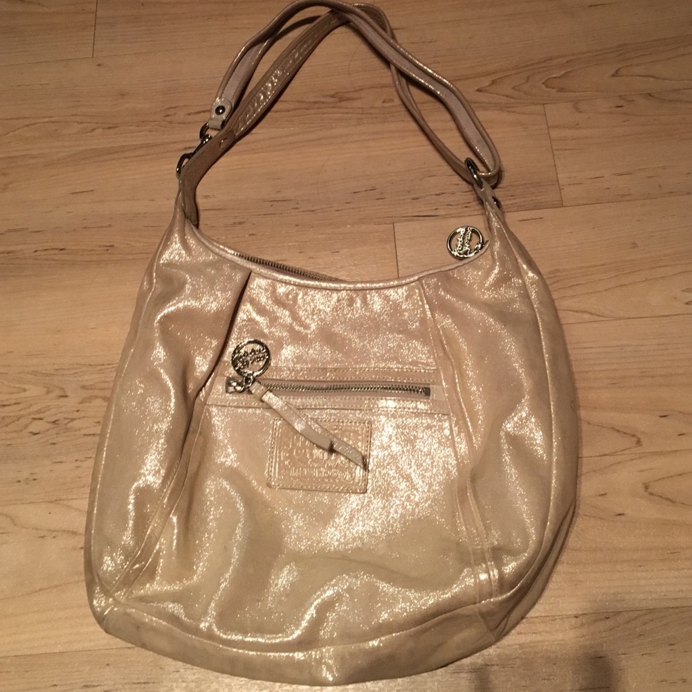 Coach Poppy Shimmer Purse!!