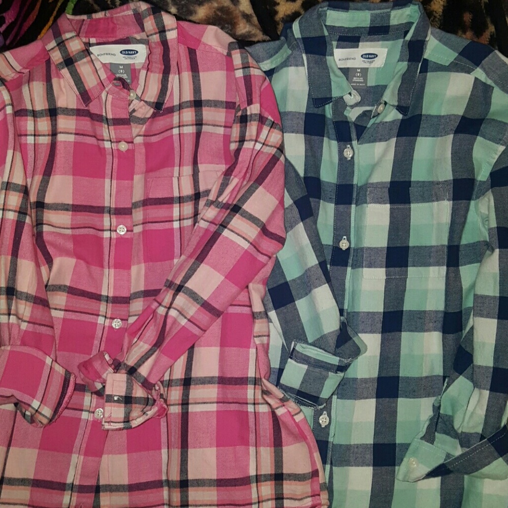 *Sold**OLD NAVY boyfriend button down shirts