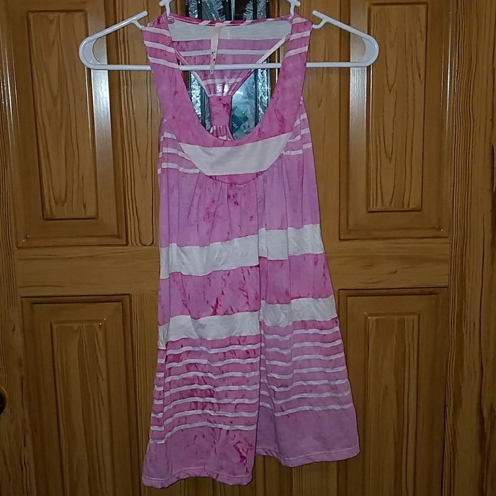 Kiwi Pink Racerback Tank