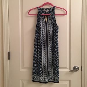 Max Studio Blue Patterned Dress