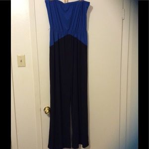 Strapless Cache Jumpsuit