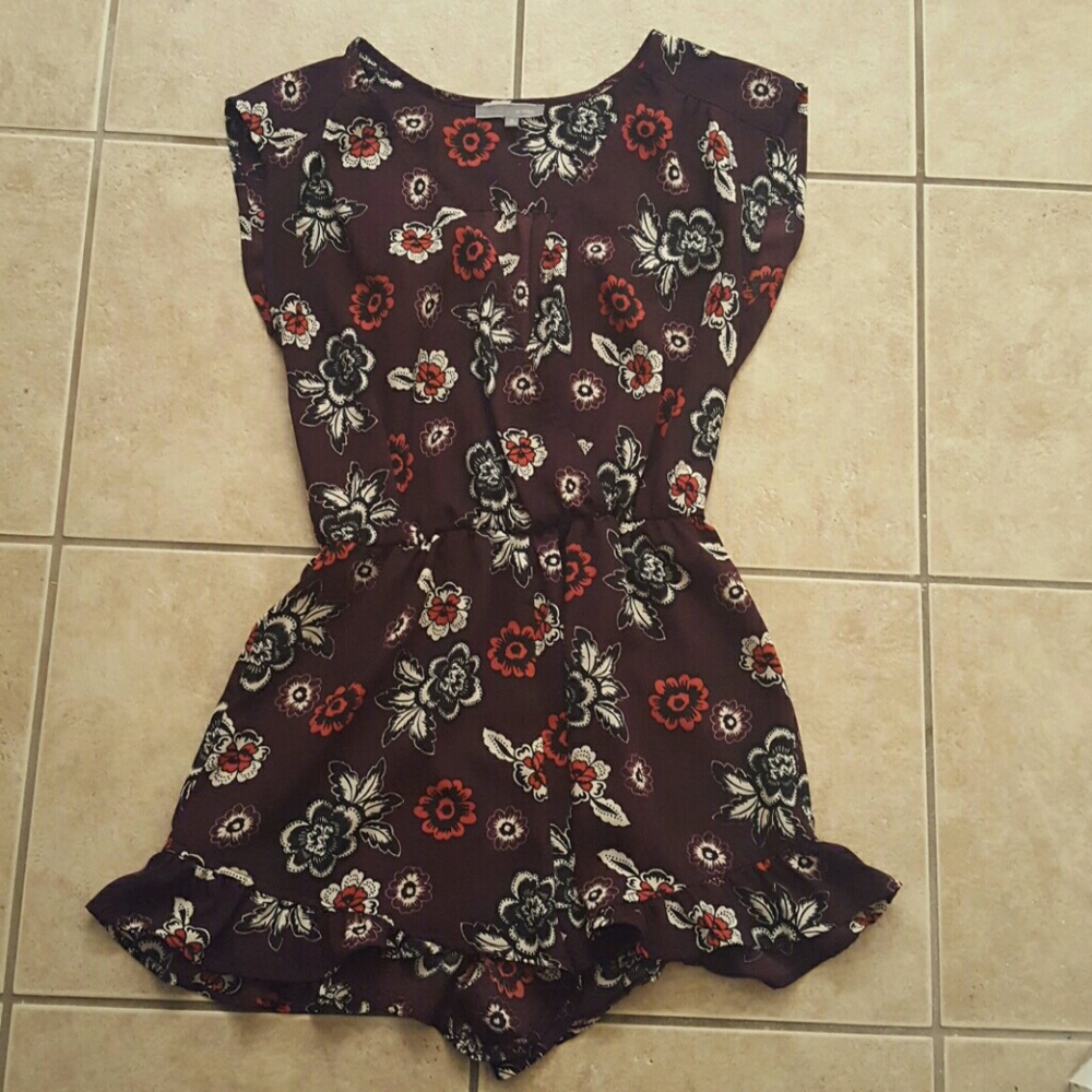 Floral romper size m