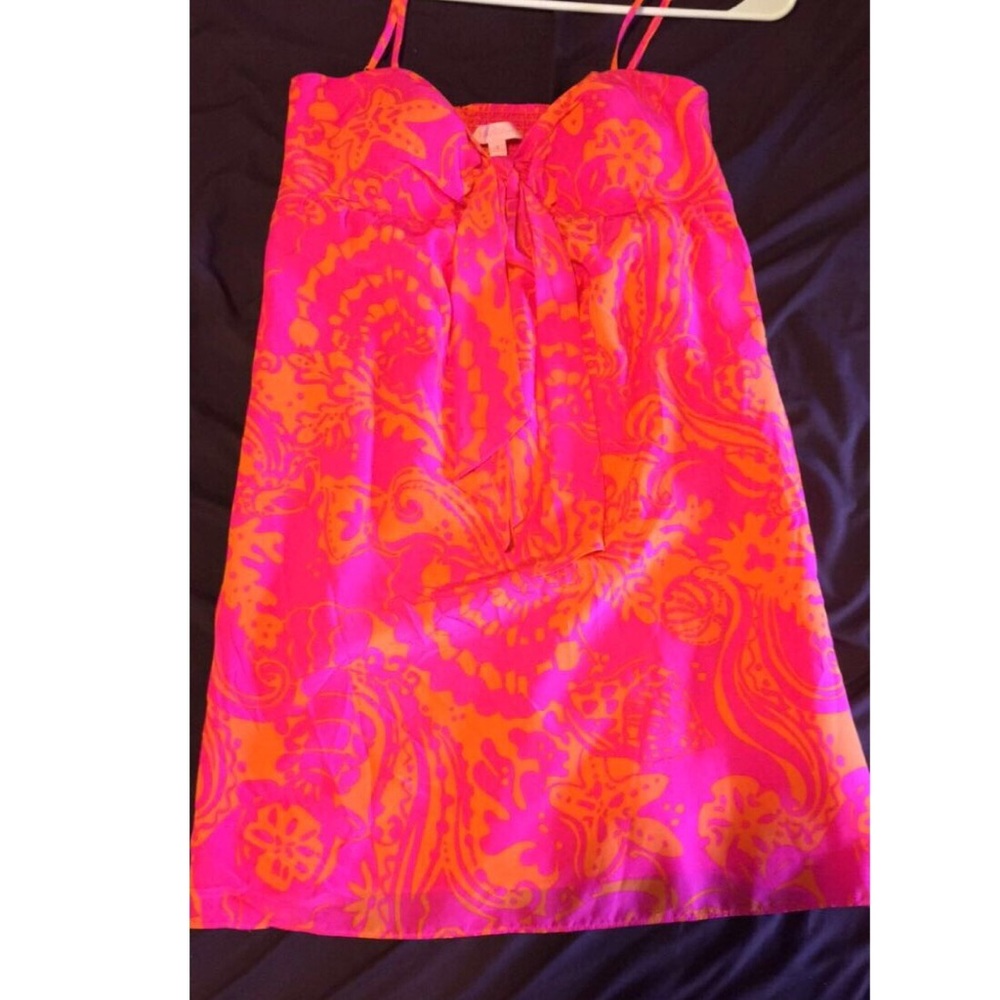 Lilly Pulitzer spaghetti strap dress S