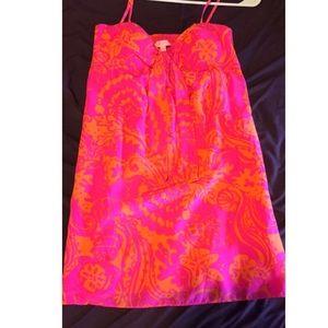 Lilly Pulitzer spaghetti strap dress S
