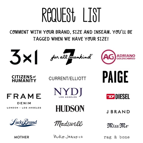 Other - Jean Trade Request Other - Jean Trade Request
