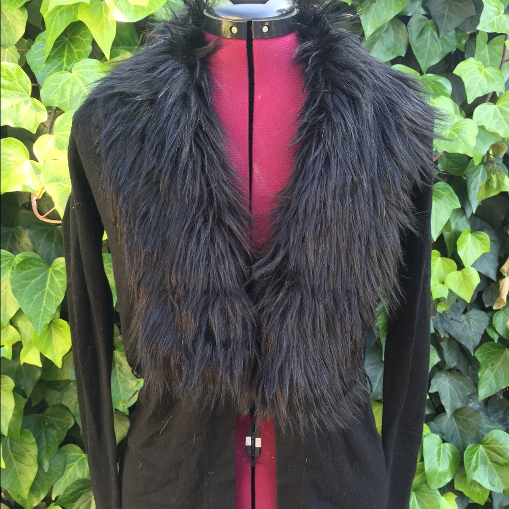 Ann Taylor Faux Fur Jacket