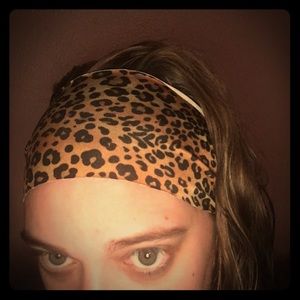 Hippie runner Leopard print headband