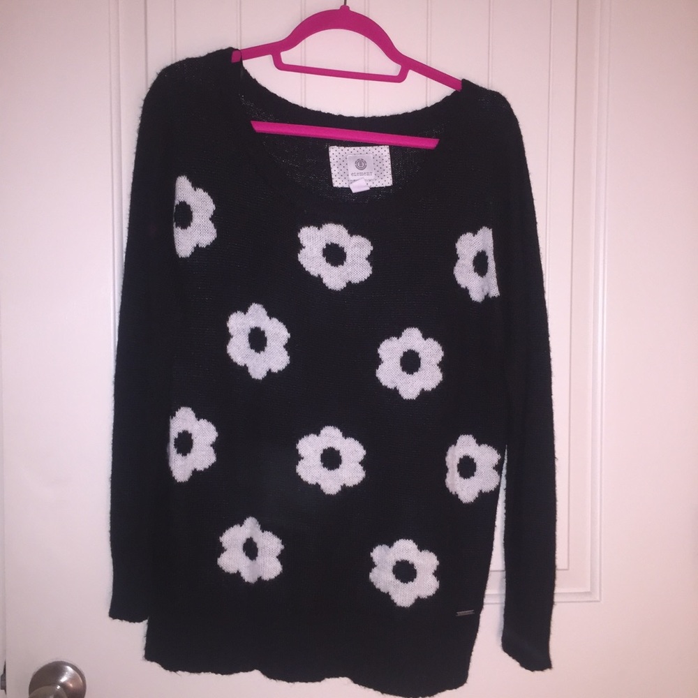 Element flower sweater